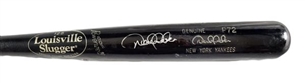 2001-2002 Derek Jeter Game Used and Signed Louisville Slugger Bat (PSA GU 8.5)
